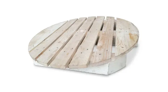 Industrie: Paletten - Rundpaletten / Spezialpaletten Holz Schäfer